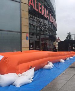 Galeria Bałtycka zagrożona powodzią. Już raz ją zalało
