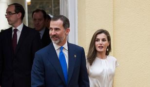 Królowa Letycja na spotkaniu z członkami fundacji "Princesa De Asturias"