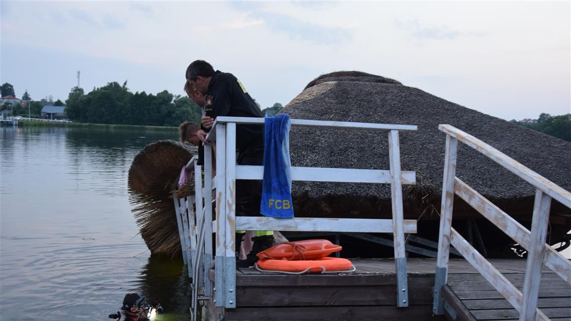 Zawaliło się molo w Siemiatyczach.