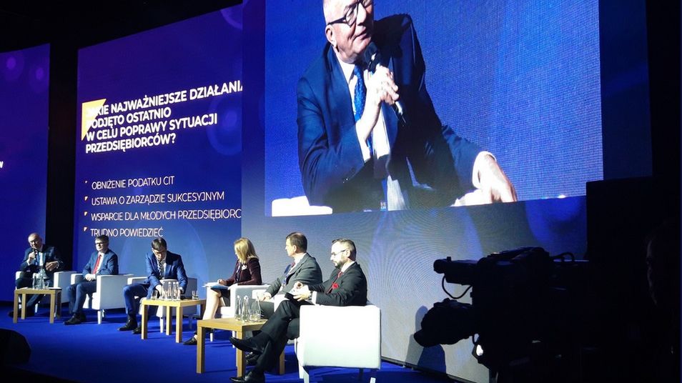 Adam Abramowicz przekonywał, że rozwój gospodarczy Polski nie jest możliwy bez współpracy przedsiębiorców i urzędników