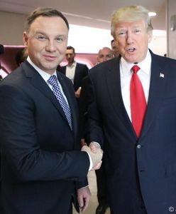 Prezydent Duda spotkał się z prezydentem USA Donaldem Trumpem