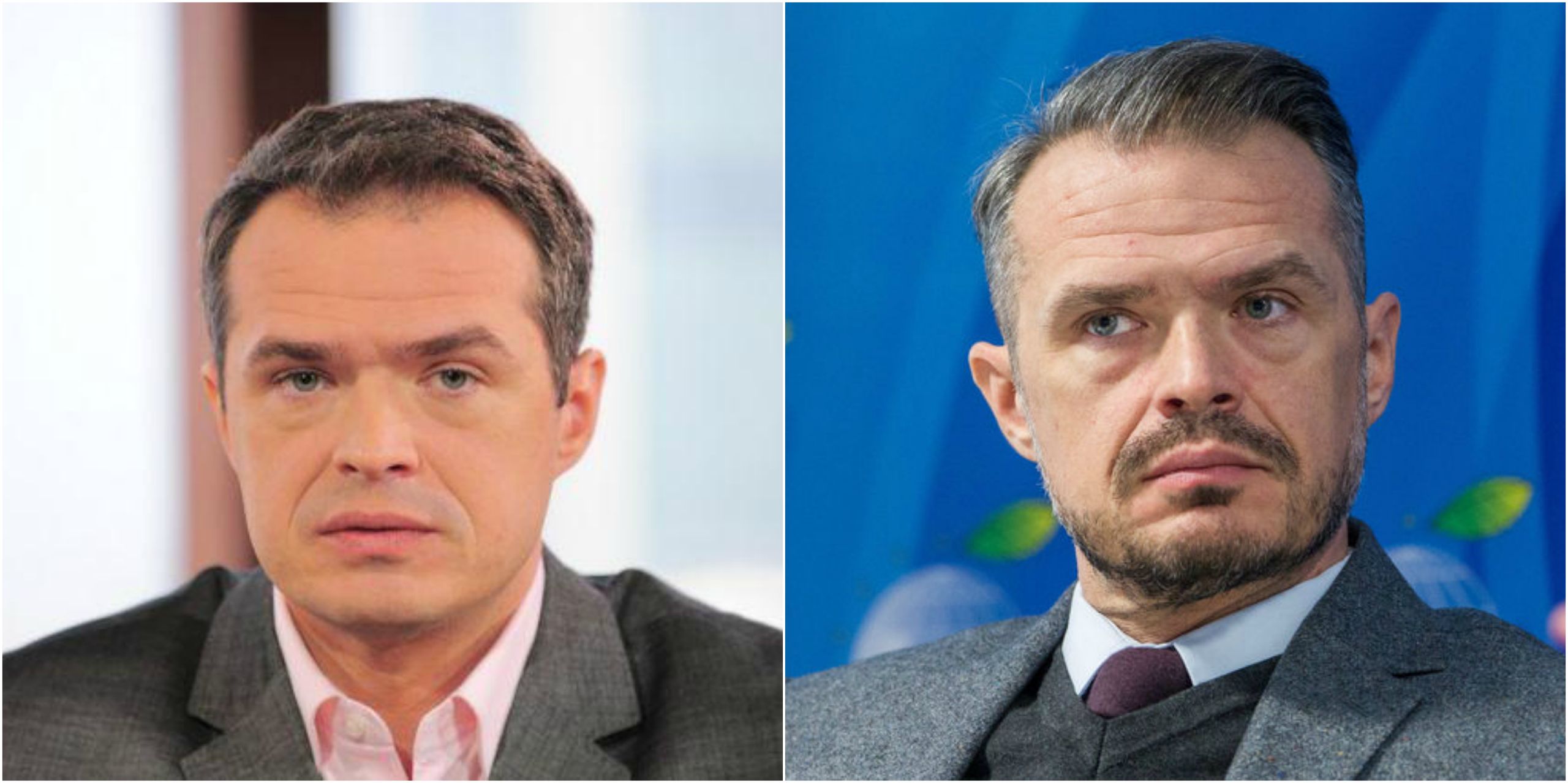 Sławomir Nowak po przeprowadzce na Ukrainę, także postawił na zarost. 