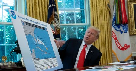 Huragan “Dorian”. Trump za pomyłkę z Alabamą przepraszać nie zamierza