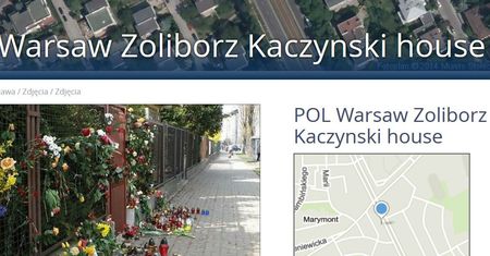 "Kaczyński house" już oficjalnie na mapie nawigacji Targeo