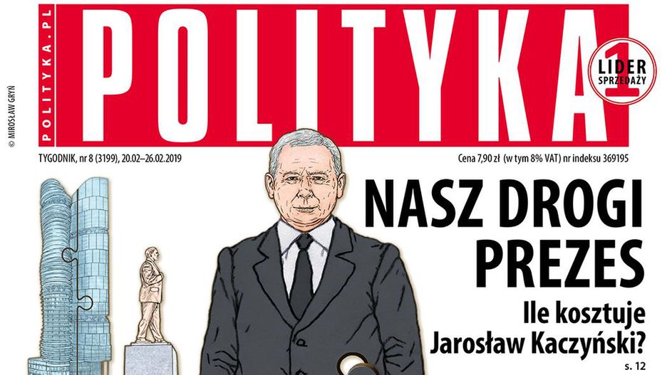 Jarosław Kaczyński znajdzie się na okładce najnowszego numeru "Polityki"