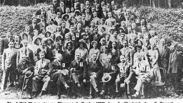 Lwowscy matematycy w 1930 roku.