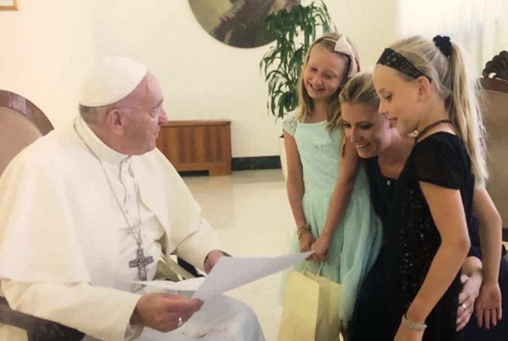 Polka w Watykanie. Opowiedziała o spotkaniu córek z papieżem