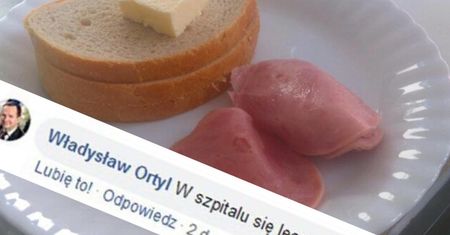 Marszałek żartuje ze szpitalnych posiłków. "Lepiej, żeby w ogóle nie zabierał głosu"