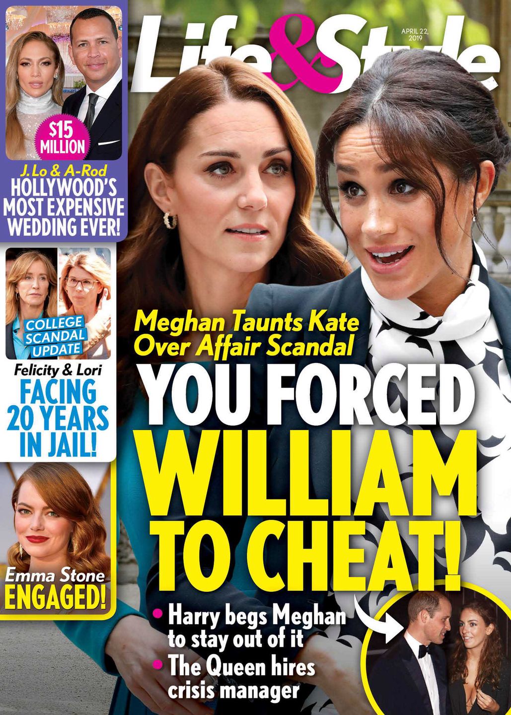 Meghan Markle i księżna Kate na okładce Life&Style
