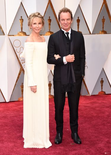 Sting, Trudie Styler - Oscary 2017