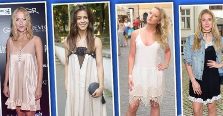 Hit na lato: sukienka w bieliźnianym stylu. Zainspiruj się gwiazdami i kup podobną kreację z sieciówki