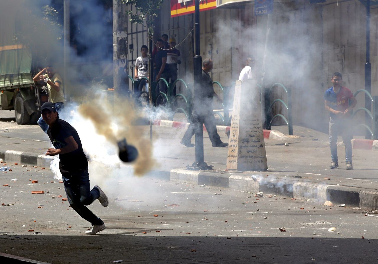 Starcia między Palestyńczykami a policją izraelską - dziesiątki rannych