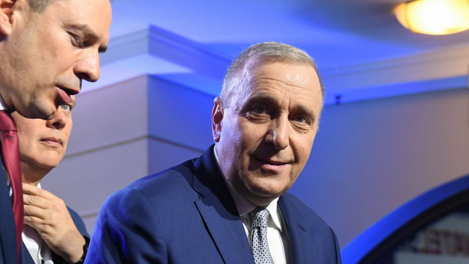 Wyniki wyborów. Grzegorz Schetyna, lider PO.
