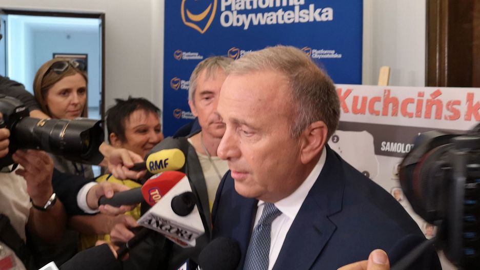 Lider PO Grzegorz Schetyna