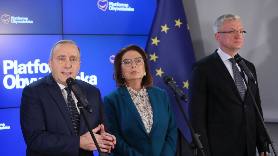 Grzegorz Schetyna i kandydaci w prawyborach prezydenckich