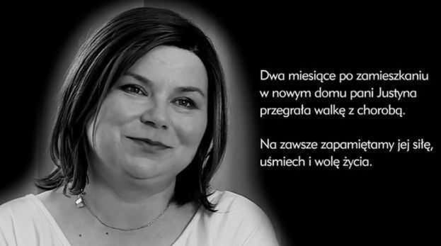 Justyna z Nasz nowy dom nie żyje