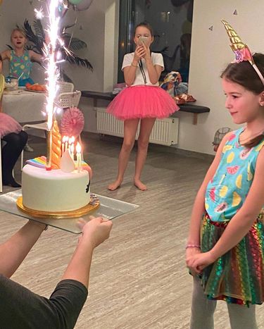 Justyna Nagłowska zorganizowała przyjęcia urodzinowe swoim córkom