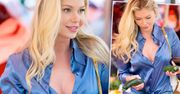 Gorąca Martyna z "Hotelu" pręży biust na bazarku. Jeszcze większe atrakcje paparazzi dostrzegli w oknie jej mieszkania. TAKIE widoki!