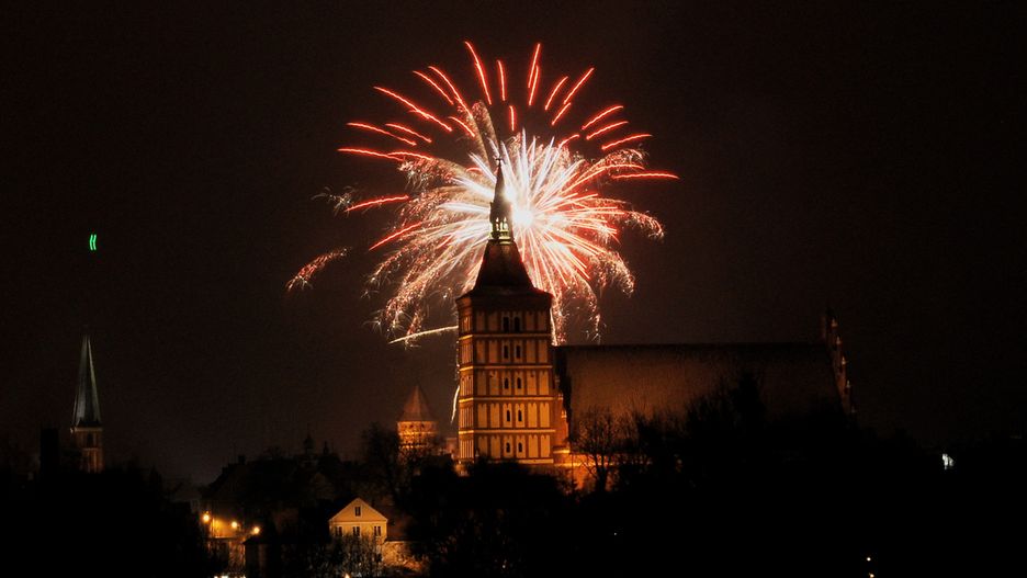 W tym roku nie pooglądamy fajerwerków na sylwestrze w Olsztynie. Zamiast nich będzie pokaz laserowy