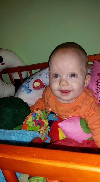 Wiktora, córka Joanny Gawryś-Wojtyś 