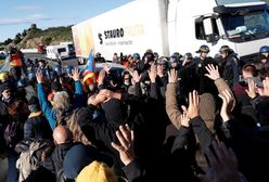 Hiszpania. Polskie ciężarówki uwięzione na granicy. Trasę zablokowali separatyści