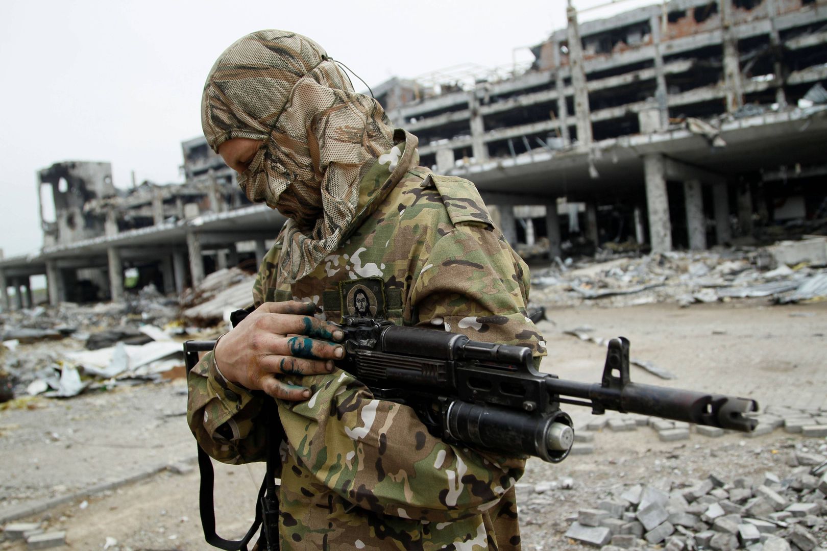 Separatyści użyli na Ukrainie broni laserowej