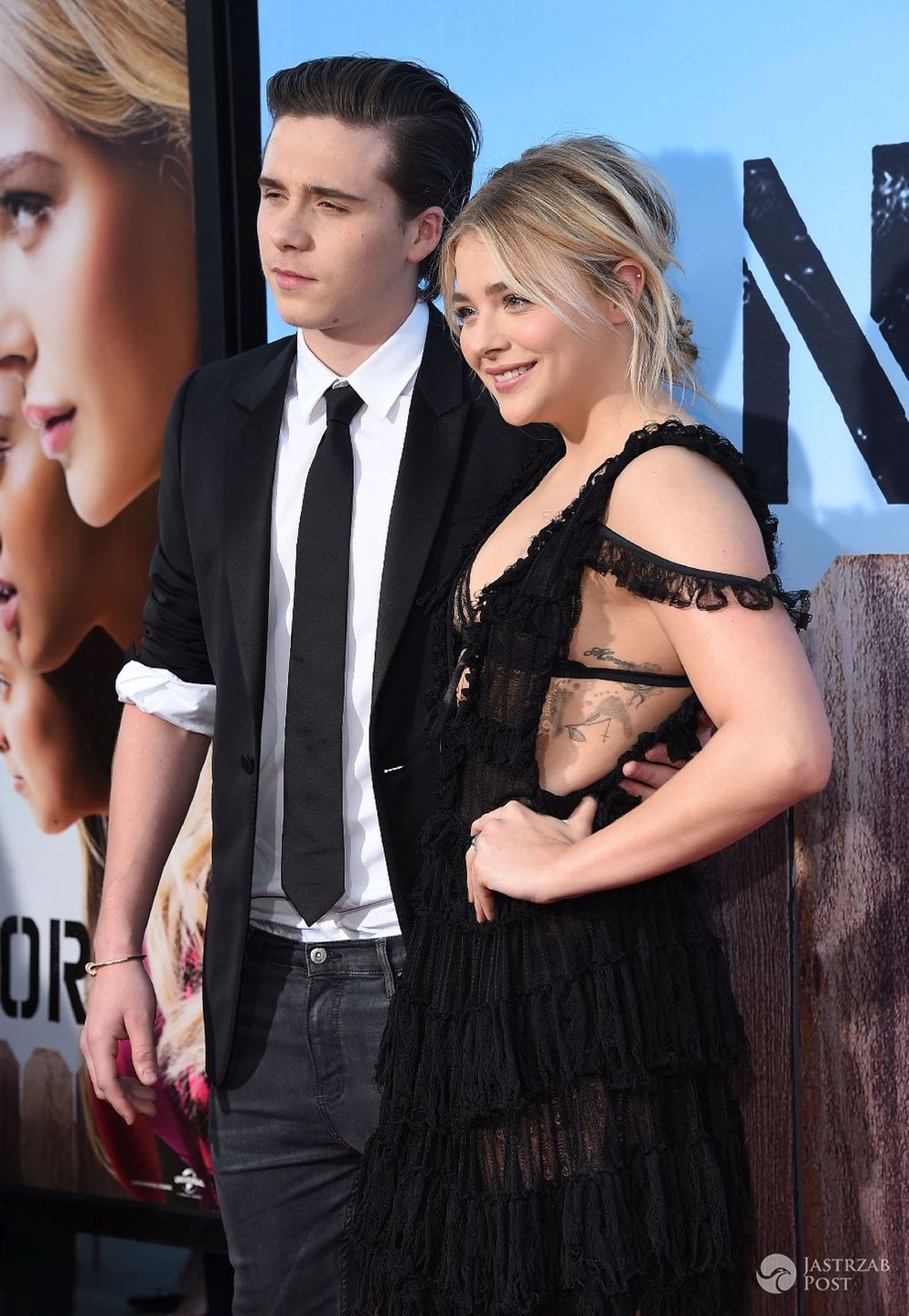 Brooklyn Beckham z dziewczyną Chloe Moretz. Zdjęcia