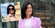 Katarzyna Cichopek jak modelka z paryskich wybiegów, pozuje na ulicy. Fani: "Buty o dwa rozmiary za duże"