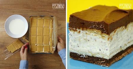 Prosty przepis na ciasto Kinder Bueno bez pieczenia. Jak zrobić deser, który podbija podniebienia?
