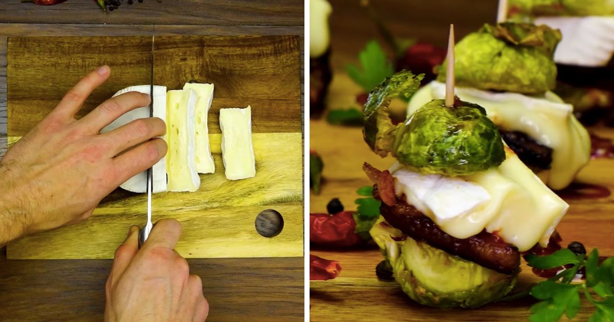 Brukselkowe koreczki