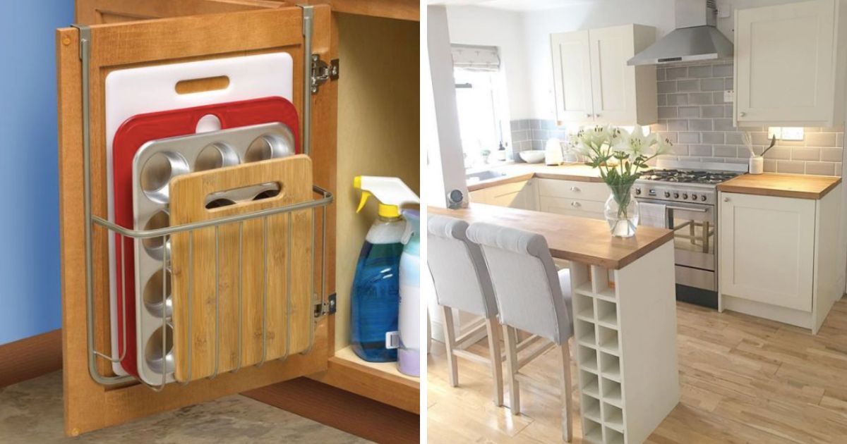 10 pomysłowych rozwiązań, które przydadzą się w małej kuchni. Przestanie być ciasnym więzieniem