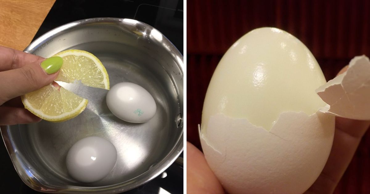 10 sztuczek z którymi gotowanie będzie bajecznie proste. Przy gotowaniu jajek przyda się cytryna
