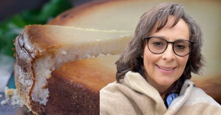 Cena sernika w cateringu wielkanocnym u Anny Korcz. Ludzie patrzą i nie wierzą