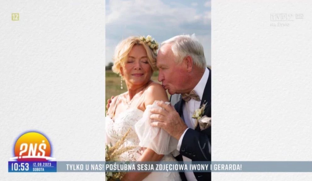 Iwona Mazurkiewicz, Gerard Makosz (screen TVP2)