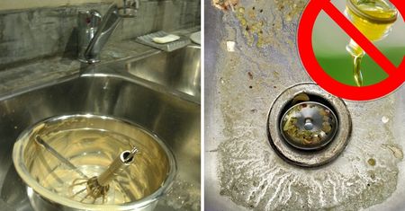 5 rzeczy, których nie wolno wlewać do zlewu! Zapchany odpływ narazi Cię na koszty