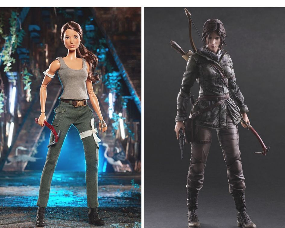 Lara Croft jako lalka Barbie - dlaczego, dopiero teraz?