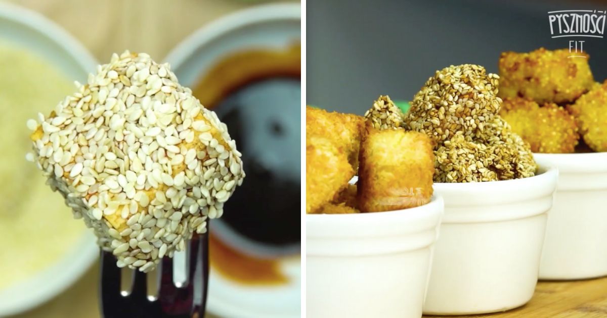 Nuggetsy z tofu na 3 sposoby