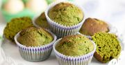 Babeczki bananowe ze szpinakiem