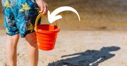 Pożycz od dziecka i ustaw obok ręcznika. Ten trik jest plażowym hitem lata