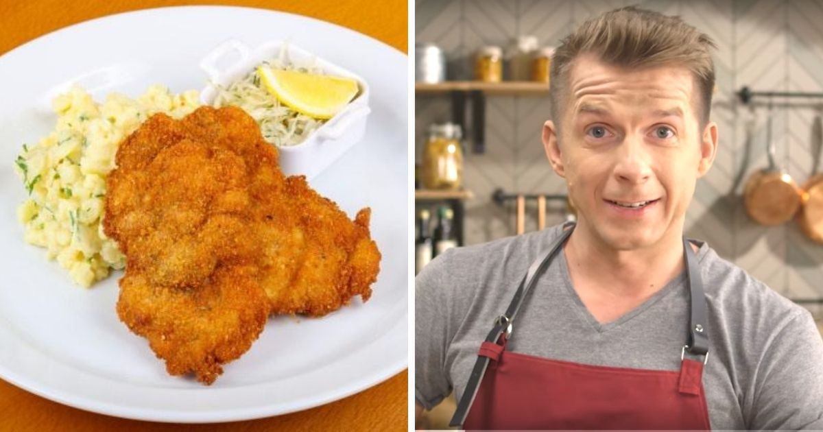 Perfekcyjny kotlet schabowy wg Karola Okrasy. Soczysty w środku z chrupiącą panierką na zewnątrz