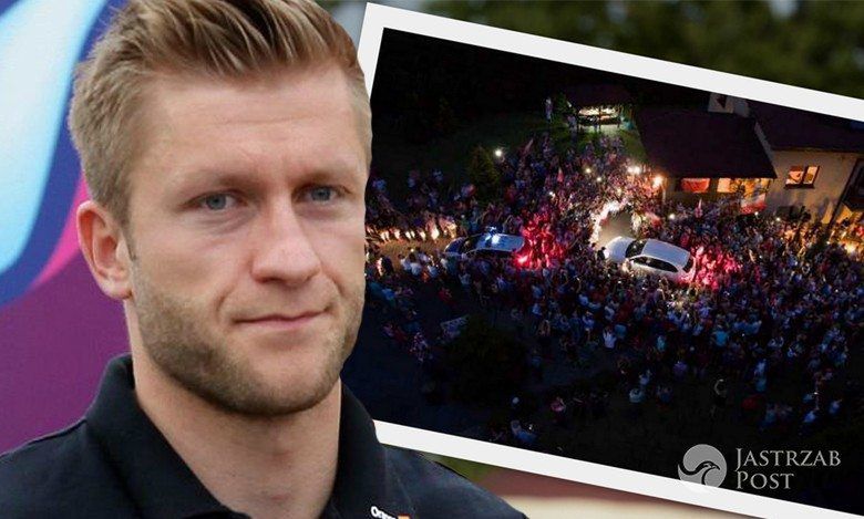 Kuba Błaszczykowski zalany łzami! Tysiące fanów czekało pod jego domem! "To, co się tu właśnie wydarzyło, pozostanie w moim sercu do końca życia"