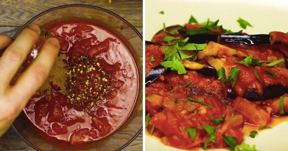 Zapiekanka z bakłażanem