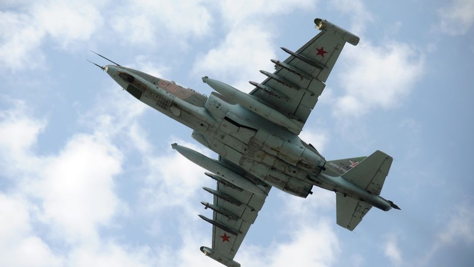 Rosyjski samolot szturmowy Su-25