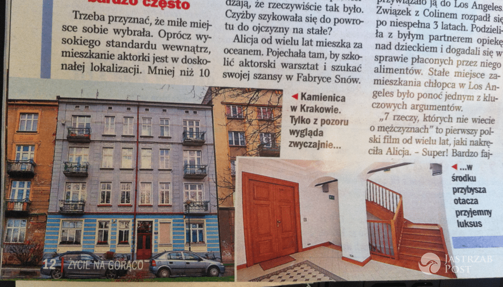 Alicja Bachleda-Curuś kupiła mieszkanie w Krakowie