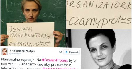 Prokuratura szuka organizatorów "czarnego protestu", więc kobiety donoszą... same na siebie