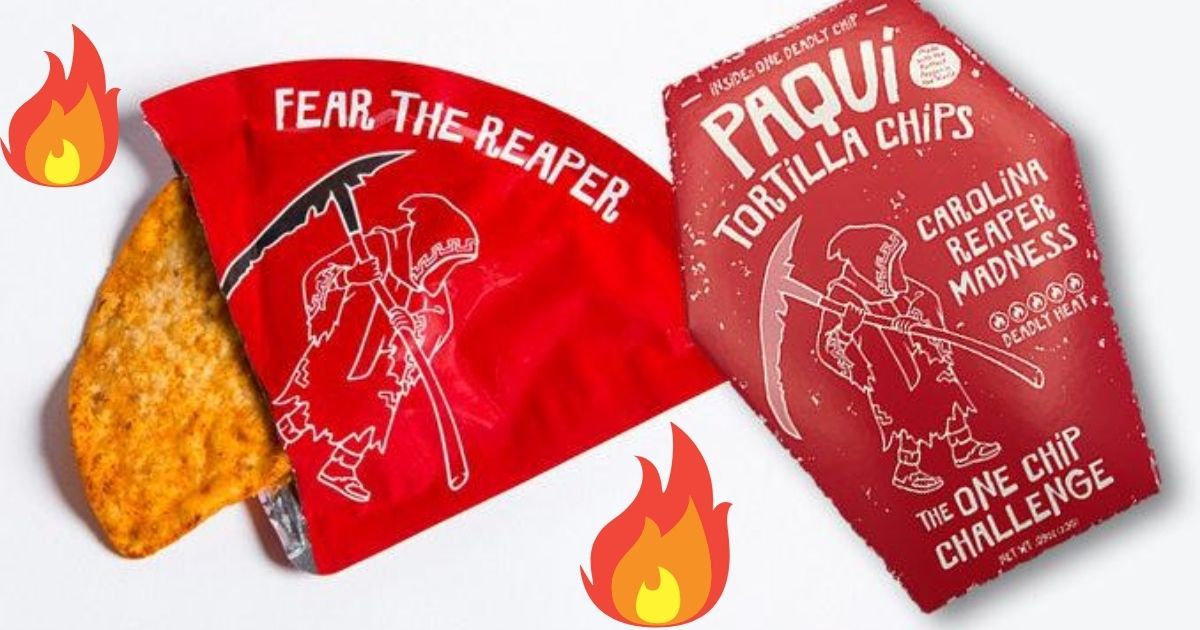 Tylko odważne osoby próbują smaku tych czipsów. Większość z nich od razu żałuje, że je kupiła!