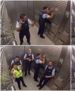 Tak się bawi policja. To wideo podbiło internet