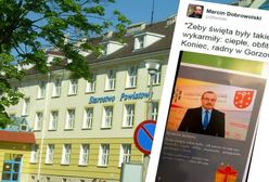 "Żeby święta były jak piersi". Radny z Gorzowa "zaszalał" z życzeniami