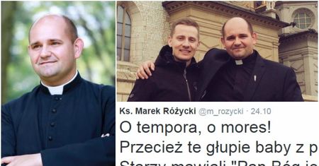 Ksiądz ostro o "czarnym proteście": Te głupie baby z piekła nie wyjdą. Facebook zablokował mu konto