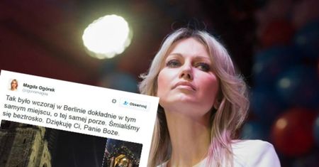 Magdalena Ogórek była na jarmarku w Berlinie dzień przed zamachem. "Dziękuję Ci, Panie Boże"